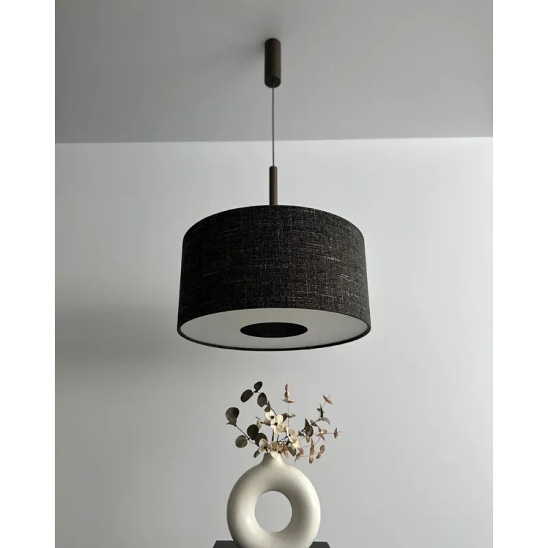 Підвісний світильник, люстра Nowodvorski 11659 Amarela M E27 1x25W IP20 графітовий