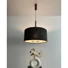 Підвісний світильник, люстра Nowodvorski 11659 Amarela M E27 1x25W IP20 графітовий