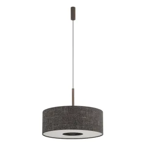 Підвісний світильник, люстра Nowodvorski 11659 Amarela M E27 1x25W IP20 графітовий