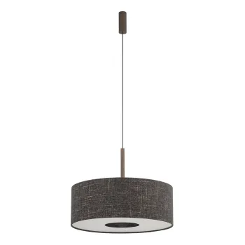 Підвісний світильник, люстра Nowodvorski 11659 Amarela M E27 1x25W IP20 графітовий