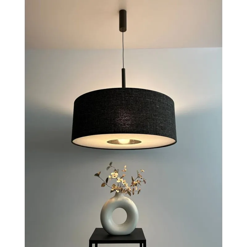 Підвісний світильник, люстра Nowodvorski 11660 Amarela L E27 1x25W IP20 графітовий