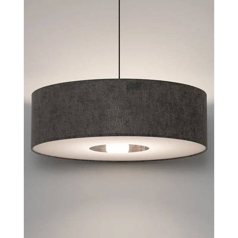 Підвісний світильник, люстра Nowodvorski 11675 Lago L E27 1x25W IP20 сірий