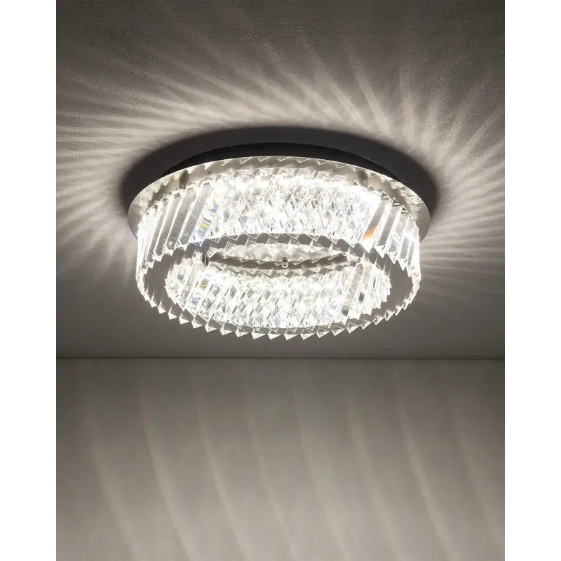 Люстра Nowodvorski 11708 Luxora LED 1x20W 3000K 1800Lm IP20 хром
