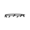 Люстра Nowodvorski 11944 Fourty Round GU10 R35 7x10W IP20 чорна