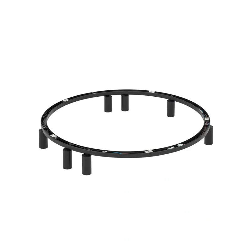 Люстра Nowodvorski 11944 Fourty Round GU10 R35 7x10W IP20 чорна