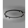 Люстра Nowodvorski 11950 Fourty Round GU10 R35 9x10W IP20 чорна
