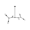Люстра Nowodvorski 9138 Twig E27 6x25W IP20 чорна