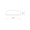Люстра Nowodvorski 8954 Laguna E27 3x15W IP20 бежева