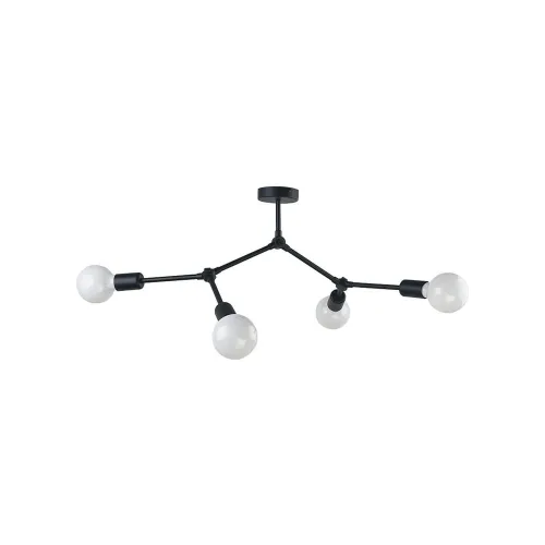 Люстра Nowodvorski 9140 Twig E27 4x25W IP20 чорна