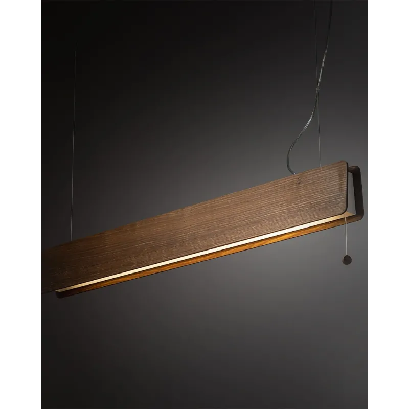 Підвісний світильник, люстра Nowodvorski 7522 Oslo LED T8LED 1x16W IP20 коричневий