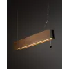 Підвісний світильник, люстра Nowodvorski 7522 Oslo LED T8LED 1x16W IP20 коричневий