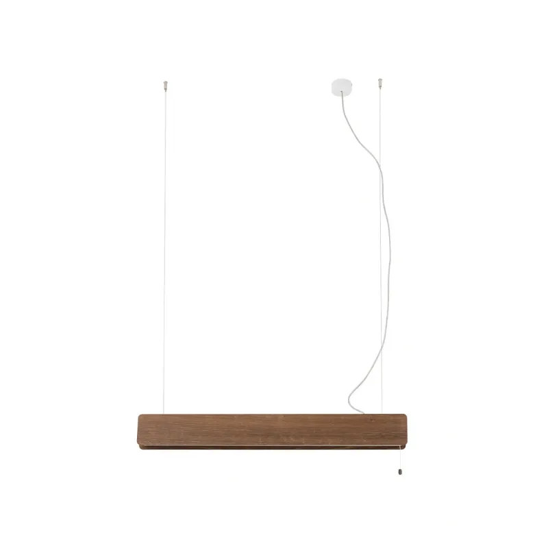 Підвісний світильник, люстра Nowodvorski 7522 Oslo LED T8LED 1x16W IP20 коричневий