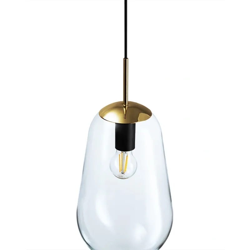 Підвісний світильник, люстра Nowodvorski 8672 Pear M E27 1x25W IP20 прозорий