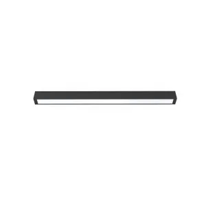 Світильник стельовий Nowodvorski 7598 Straight Ceiling LED T8LED 1x16W 3000K 2300Lm IP20 чорний