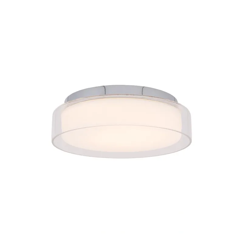 Світильник стельовий Nowodvorski 8173 Pan LED S 1x12W 4000K 770Lm IP44 білий