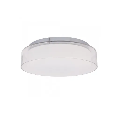 Світильник стельовий Nowodvorski 8174 Pan LED M 1x17W 4000K 1000Lm IP44 білий