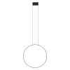 Люстра Nowodvorski 10811 Circolo LED M 1x21W 3000K 660Lm IP20 чорна