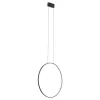Люстра Nowodvorski 10811 Circolo LED M 1x21W 3000K 660Lm IP20 чорна