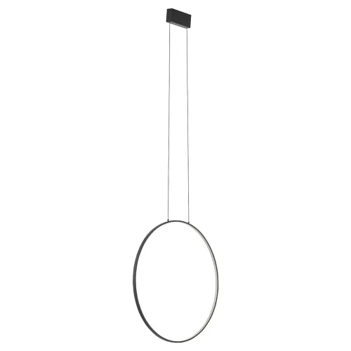 Люстра Nowodvorski 10811 Circolo LED M 1x21W 3000K 660Lm IP20 чорна