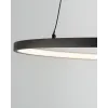 Люстра Nowodvorski 10812 Circolo LED M 1x21W 3000K 660Lm IP20 чорна