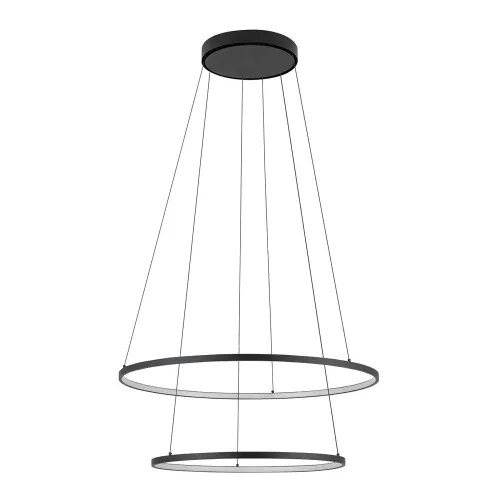 Люстра Nowodvorski 10814 Circolo LED 2x35W 3000K 1200Lm IP20 чорна