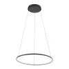 Люстра Nowodvorski 10862 Circolo LED M 1x21W 4000K 700Lm IP20 чорна