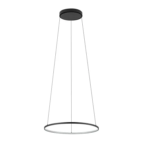 Люстра Nowodvorski 10863 Circolo LED S 1x18W 4000K 600Lm IP20 чорна
