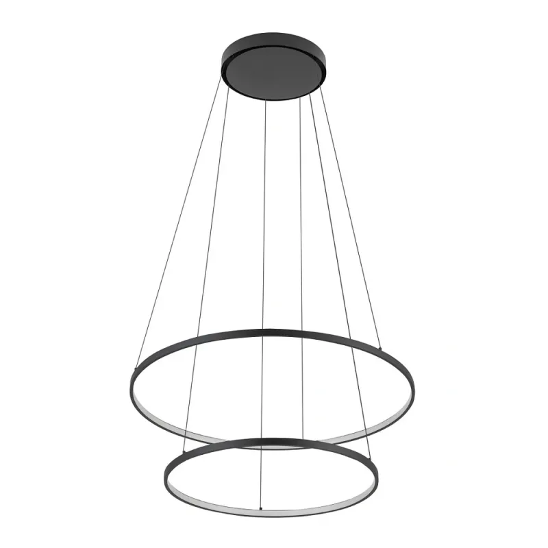 Люстра Nowodvorski 10864 Circolo LED 2x35W 4000K 1300Lm IP20 чорна
