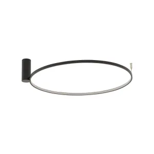 Люстра Nowodvorski 10865 Circolo LED M 1x21W 4000K 700Lm IP20 чорна