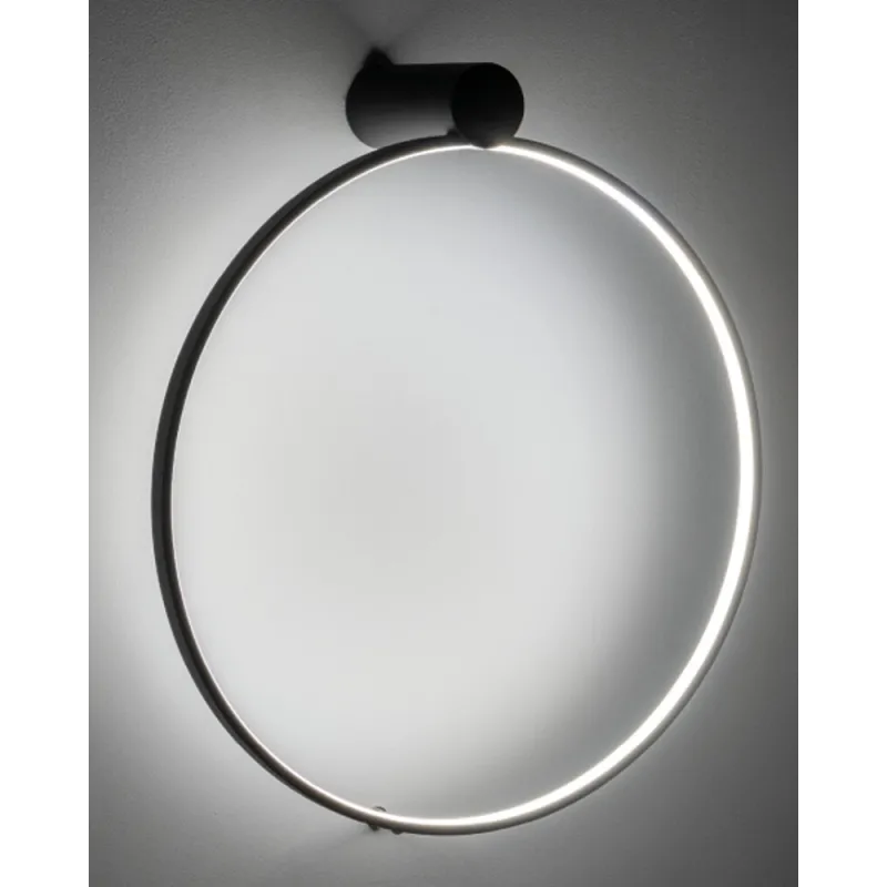 Люстра Nowodvorski 10928 Circolo LED S 1x18W 3000K 560Lm IP20 чорна