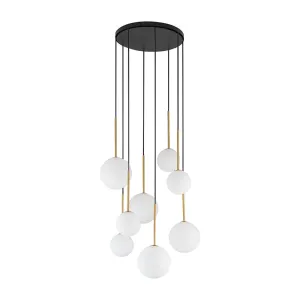 Люстра Nowodvorski 10934 Karo G9 8x12W IP20 чорна