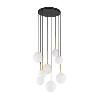 Люстра Nowodvorski 10934 Karo G9 8x12W IP20 чорна