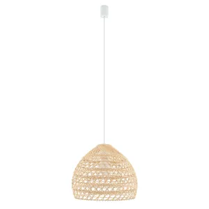 Підвісний світильник, люстра Nowodvorski 11150 Boho S E27 1x25W IP20 бежевий