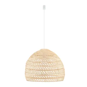 Підвісний світильник, люстра Nowodvorski 11152 Boho L E27 1x25W IP20 бежевий