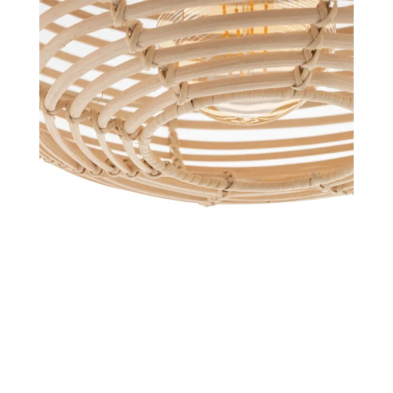 Підвісний світильник, люстра Nowodvorski 11153 Rattan S E27 1x25W IP20 бежевий