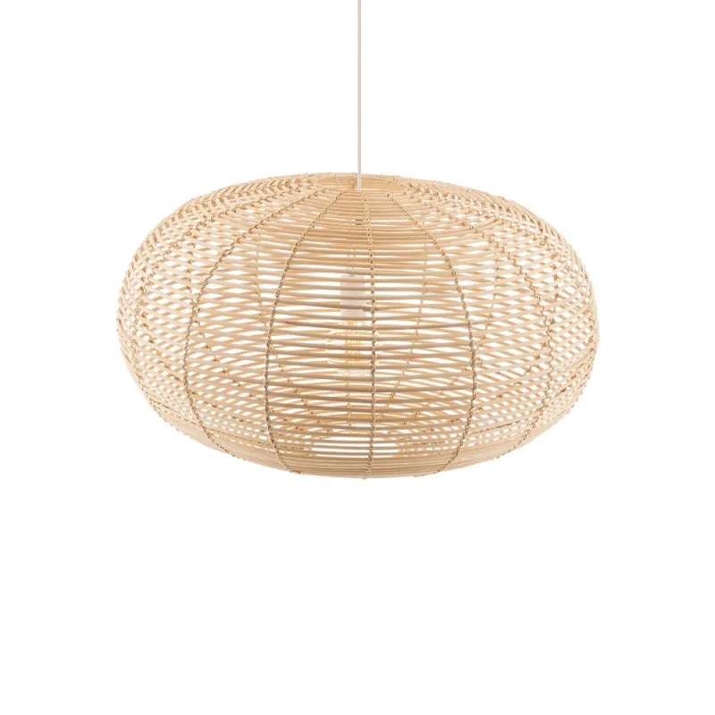 Підвісний світильник, люстра Nowodvorski 11155 Rattan L E27 1x25W IP20 бежевий