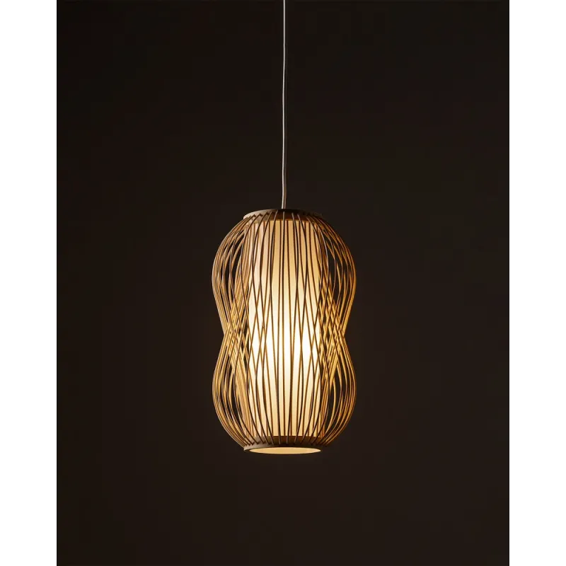 Підвісний світильник, люстра Nowodvorski 11160 Puket S E27 1x25W IP20 бежевий
