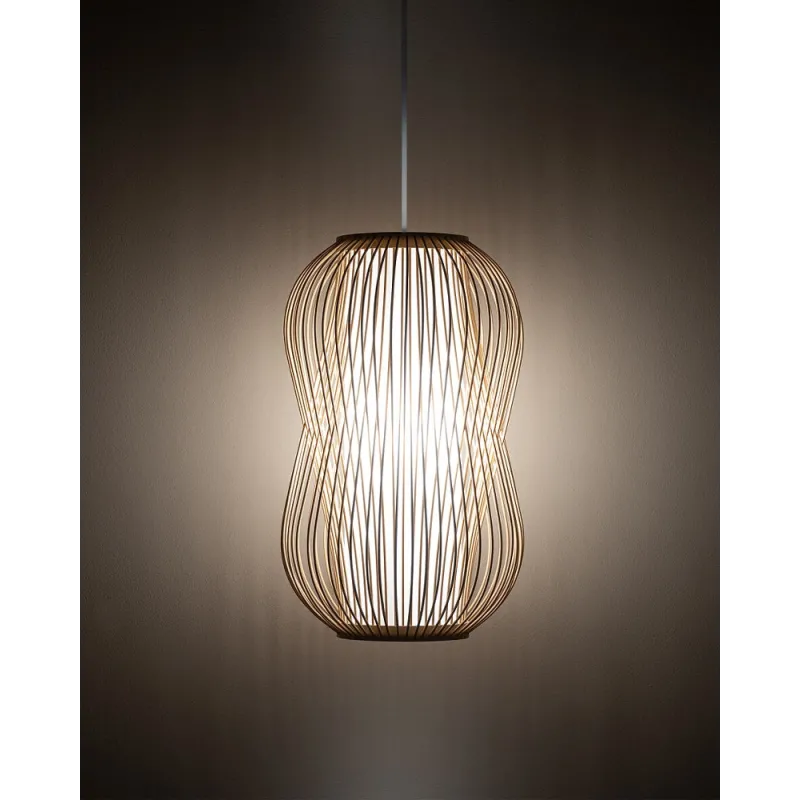 Підвісний світильник, люстра Nowodvorski 11161 Puket M E27 1x25W IP20 бежевий