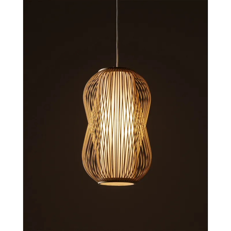 Підвісний світильник, люстра Nowodvorski 11161 Puket M E27 1x25W IP20 бежевий