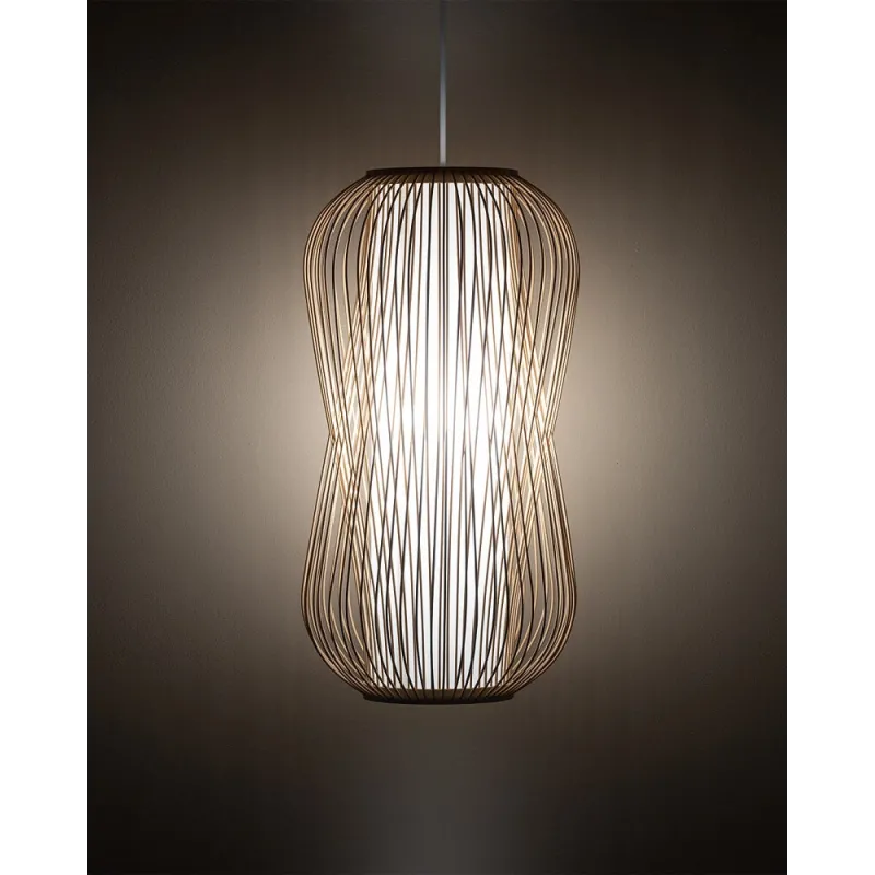 Підвісний світильник, люстра Nowodvorski 11162 Puket L E27 1x25W IP20 бежевий