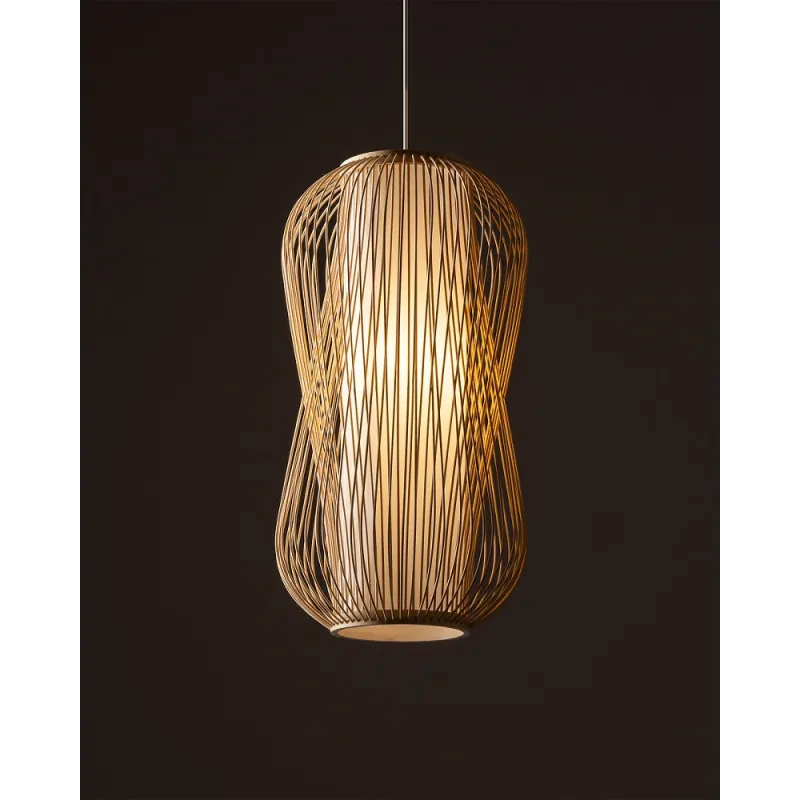 Підвісний світильник, люстра Nowodvorski 11162 Puket L E27 1x25W IP20 бежевий