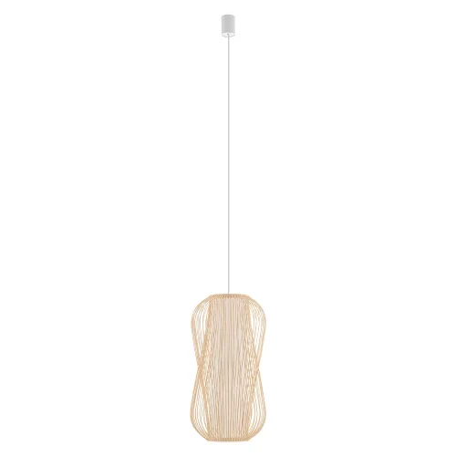 Підвісний світильник, люстра Nowodvorski 11162 Puket L E27 1x25W IP20 бежевий