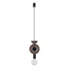 Підвісний світильник, люстра Nowodvorski 11176 Drops Wood D E27 1x25W IP20 коричневий