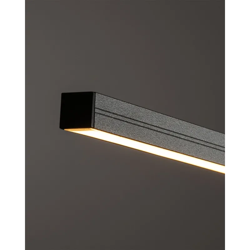 Підвісний світильник, люстра Nowodvorski 11400 Bar LED M 1x32W 3000K 1600Lm IP20 оливковий