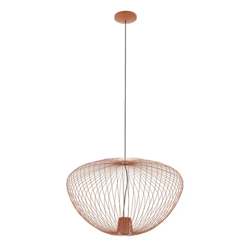 Підвісний світильник, люстра Nowodvorski 11494 Pumpkin L GU10 1x10W IP20 теракотовий