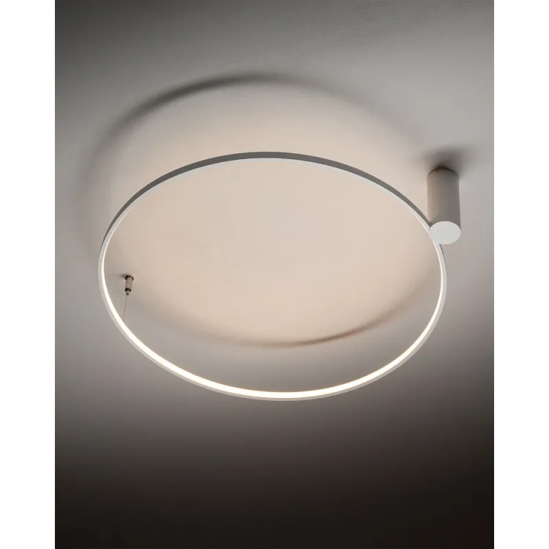 Люстра Nowodvorski 11603 Circolo LED M 1x21W 3000K 660Lm IP20 біла
