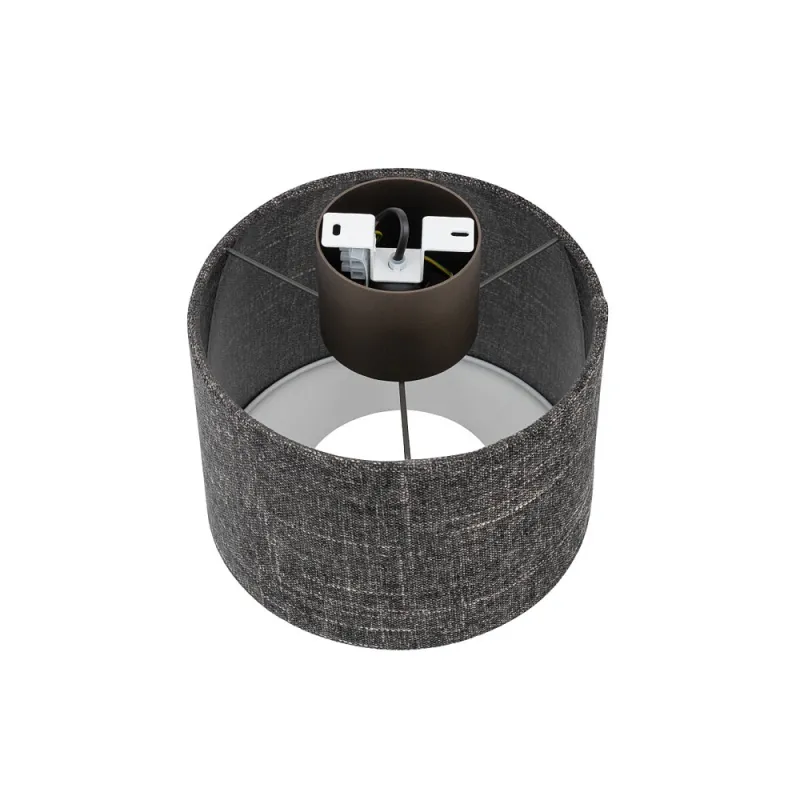 Люстра Nowodvorski 11657 Amarela S E27 1x15W IP20 графітова