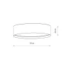 Люстра Nowodvorski 11672 Cedro L E27 7x15W IP20 світло-сіра