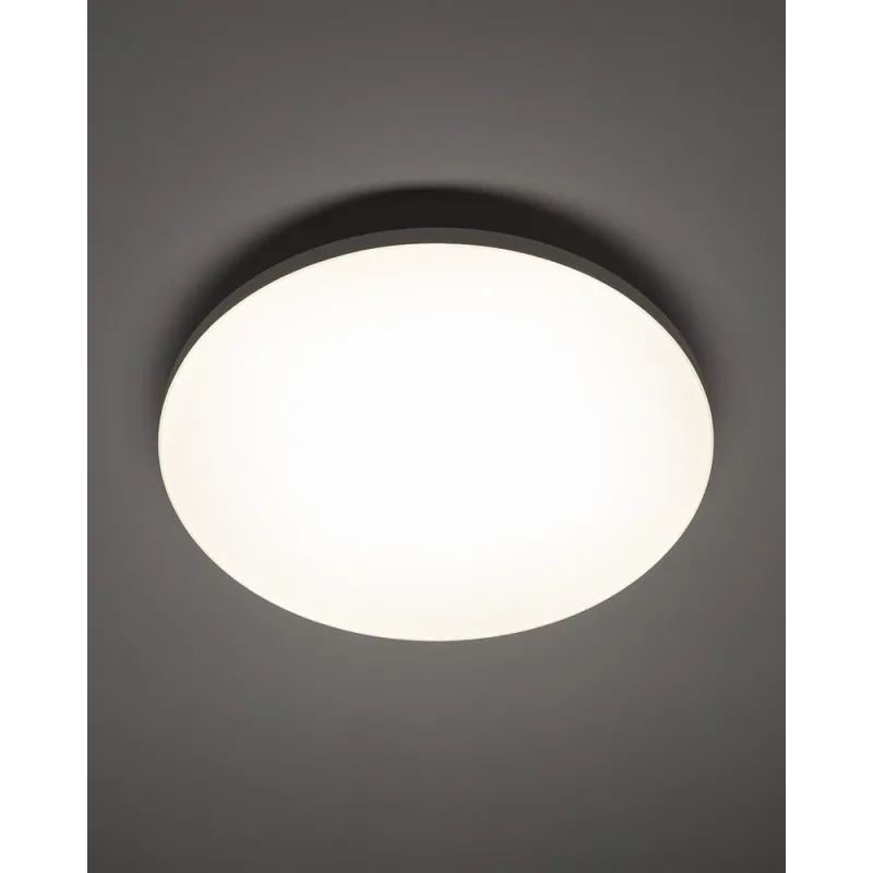 Світильник стельовий із датчиком руху Nowodvorski 11761 Denia LED M 1x24W 3000K 2050Lm IP20 білий