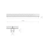 Світильник стельовий Nowodvorski 10214 CL Office Pro LED 1x40W 4000К 4710Lm IP20 чорний